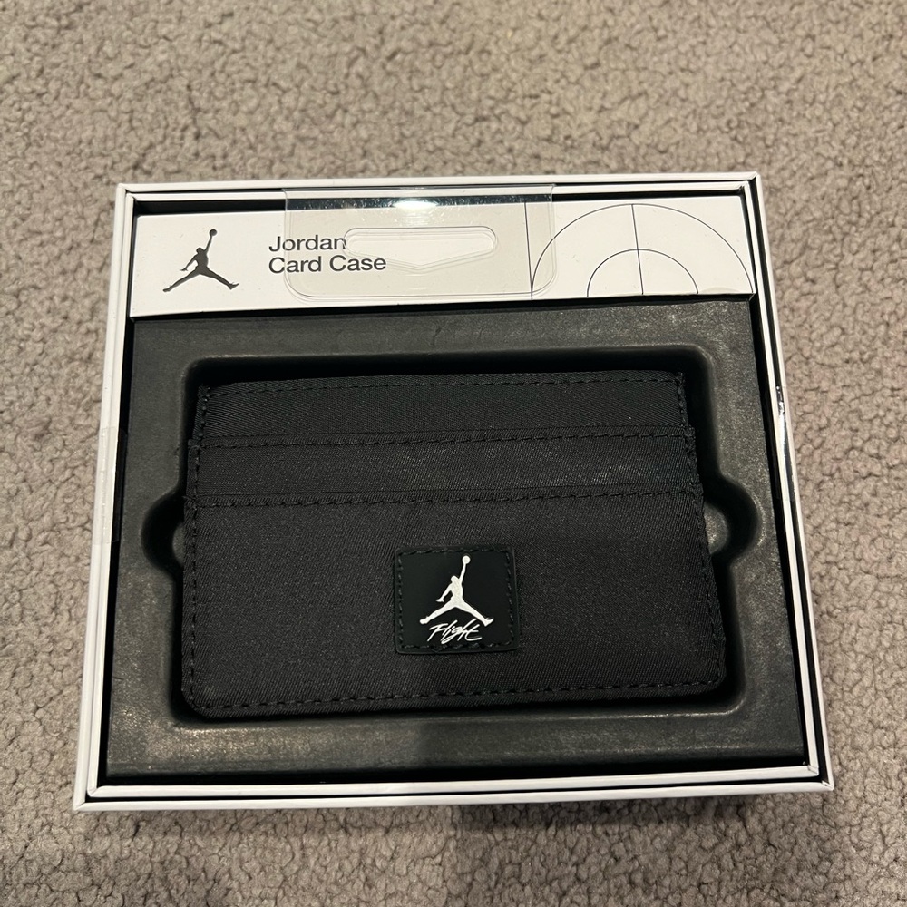 Jordan Black Card Holder